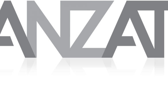 The ANZATS logo with red cross and grey typography